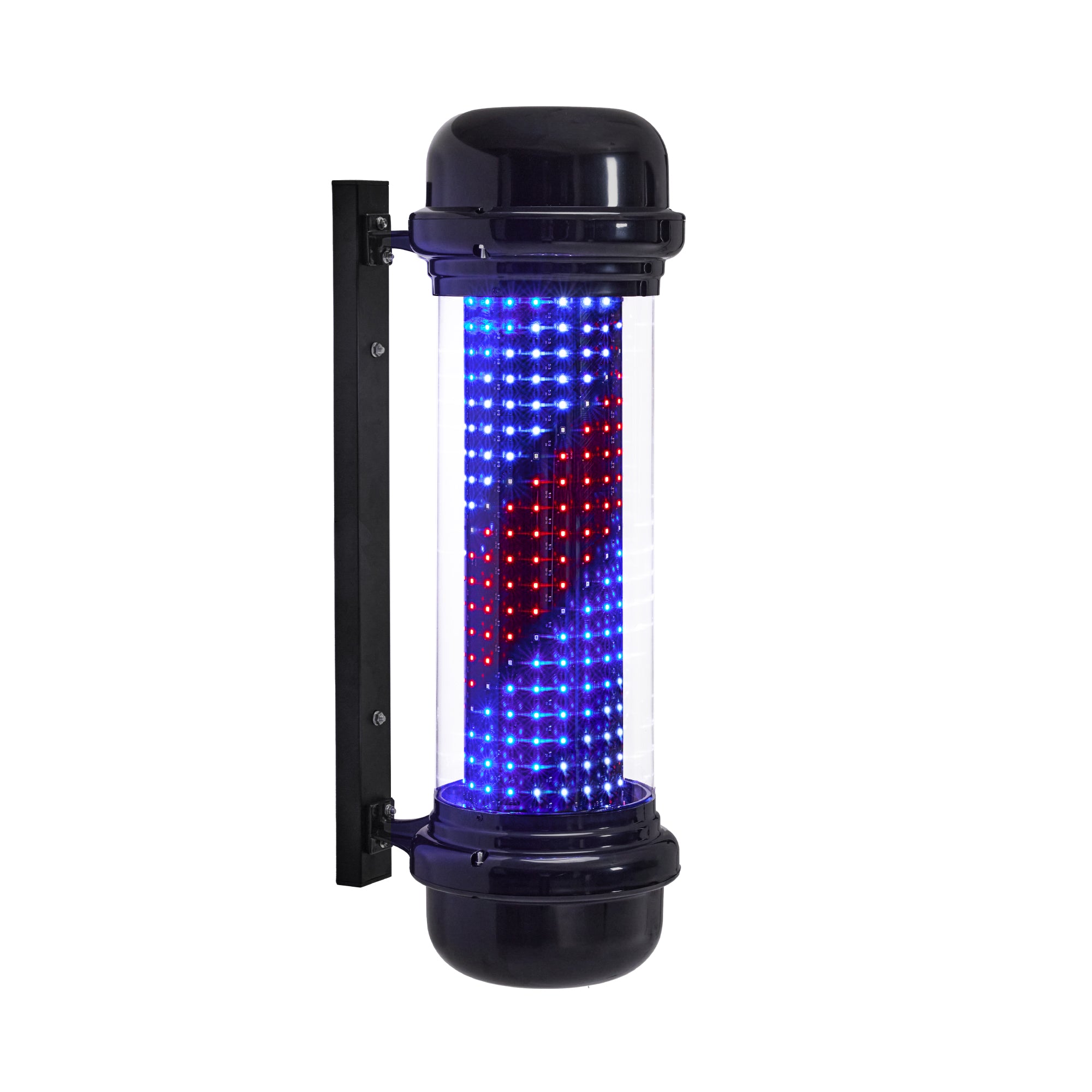 Poteau de barbier BarberPub, éclairage LED pour salon de coiffure, fixation murale, 71 cm, économie d'énergie, L047BC