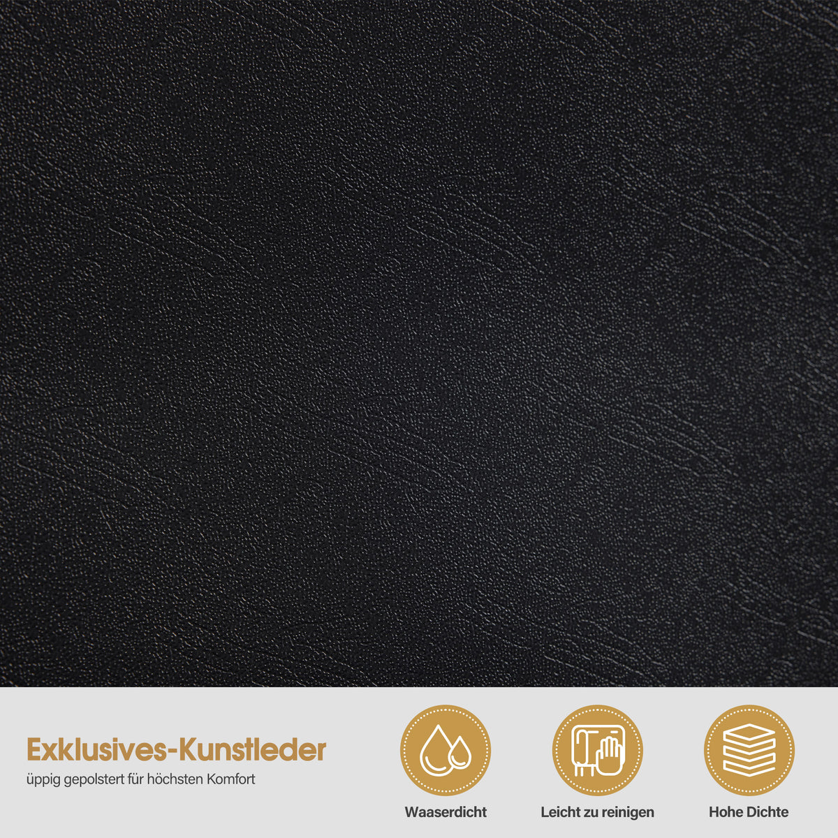 BarberPub Friseurstuhl, Friseursessel, Friseureinrichtung mit Hydraulikpumpe 360° Drehbar, Bedienungsstuhl Höhenverstellbar, Barber Stuhl Friseurstühle Kunstleder, 2079 (Schwarz)