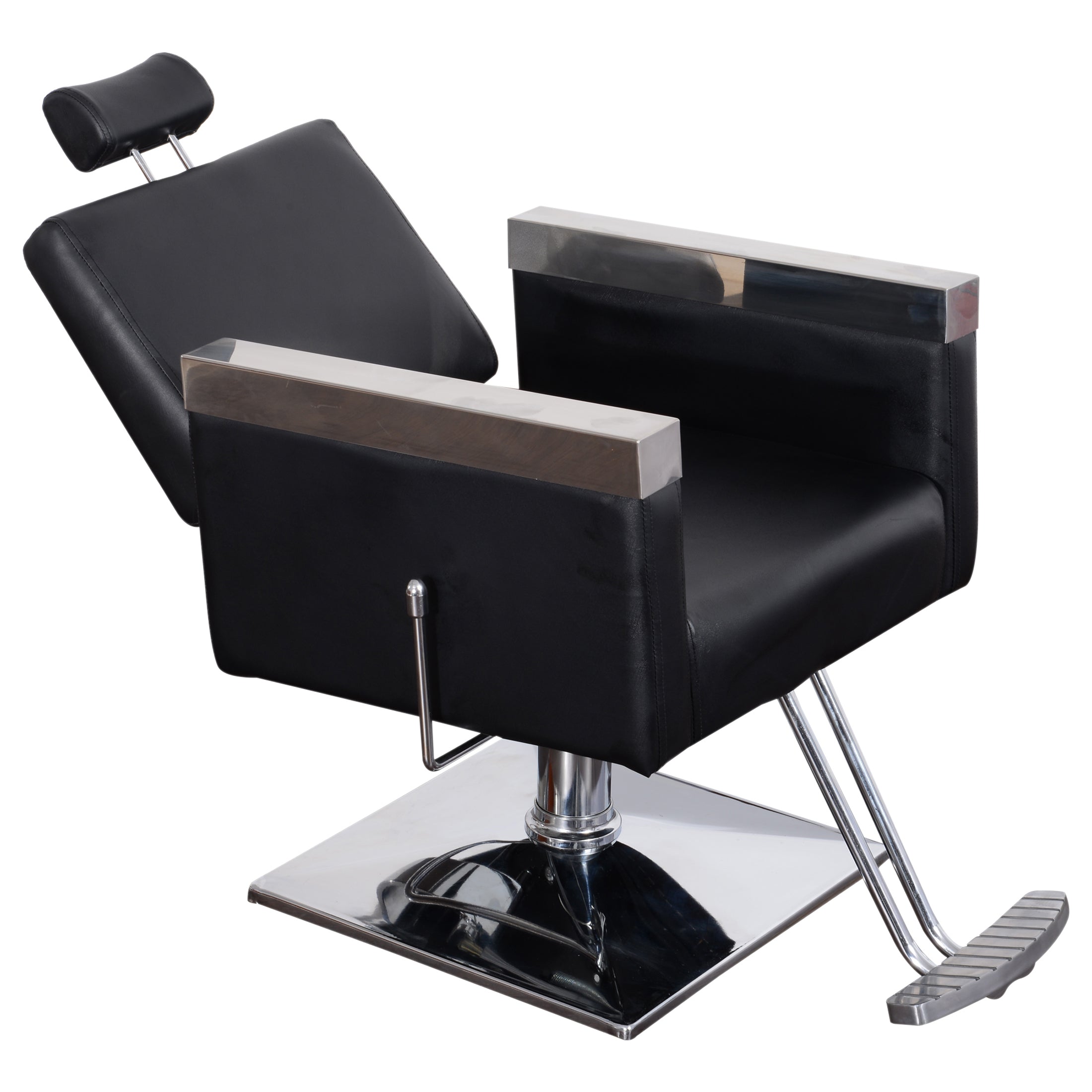 Chaise de coiffeur Barberpub, chaise de coiffure, chaise d'opération, chaise d'équipement de coiffure 3021BK