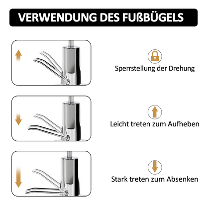 Barberpub Friseurstuhl Friseursessel Bedienungsstuhl Friseureinrichtung 2687BK
