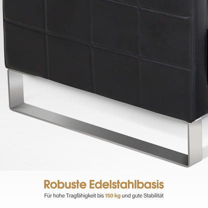 Fauteuil de barbier BarberPub avec lavabo et base en acier inoxydable, lavabo en céramique réglable, fauteuil de lavage pour salon de coiffure SPA 8611