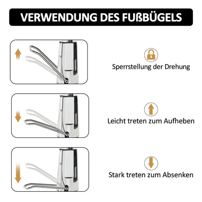 Fauteuil de coiffure inclinable et réglable en hauteur, pivotant à 360°, avec appui-tête, style rétro, pompe hydraulique, similicuir, 9238 (noir) 