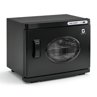BarberPub 24L scaldasalviette, armadio scaldasalviette per 40–48 asciugamani, scaldasalviette elettrico, funzione di riscaldamento a 360° per spa, saloni di parrucchieri e centri estetici, HW224