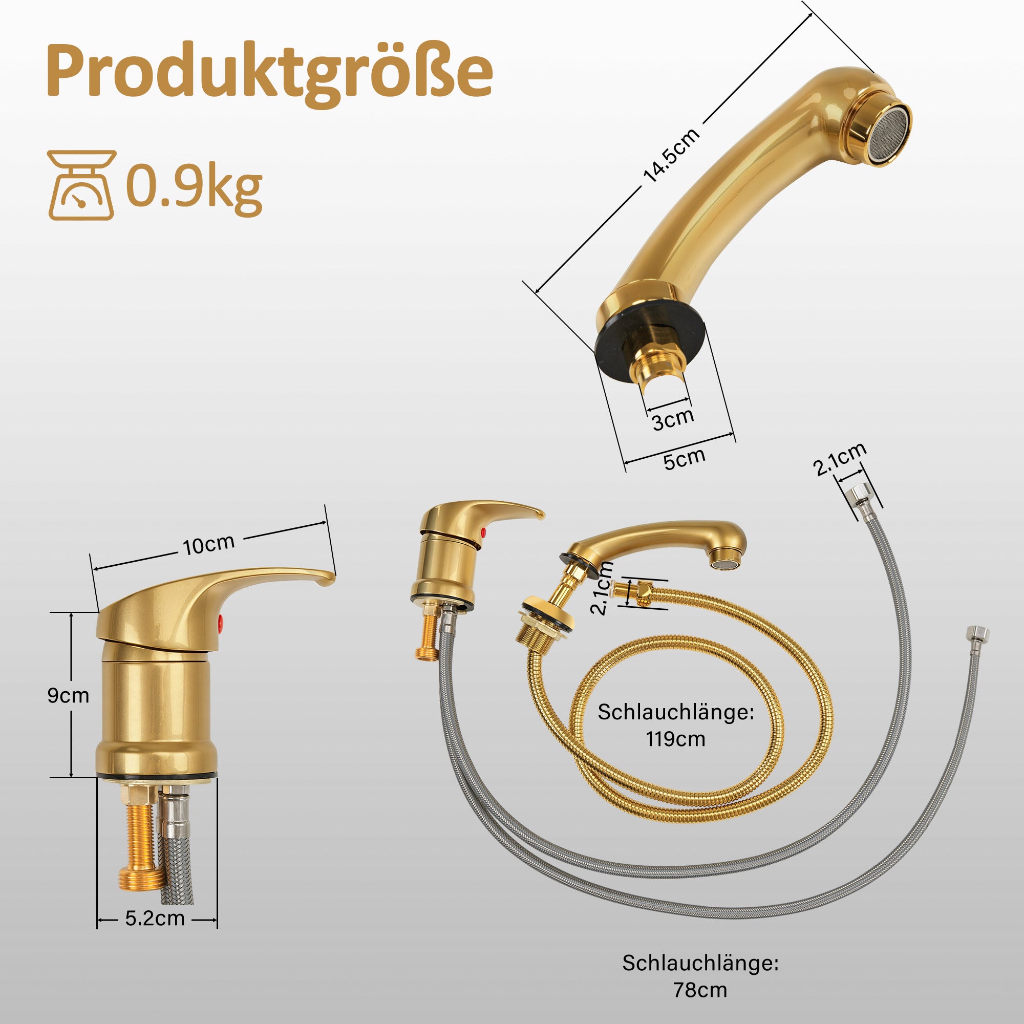 BarberPub Mixer Tap and Hand Shower Faucet for Salon Sink, Hairdressing Faucet for Barber Chair with Sink 8611 8675 8010 8670 8692 8620 8679, WH8005
