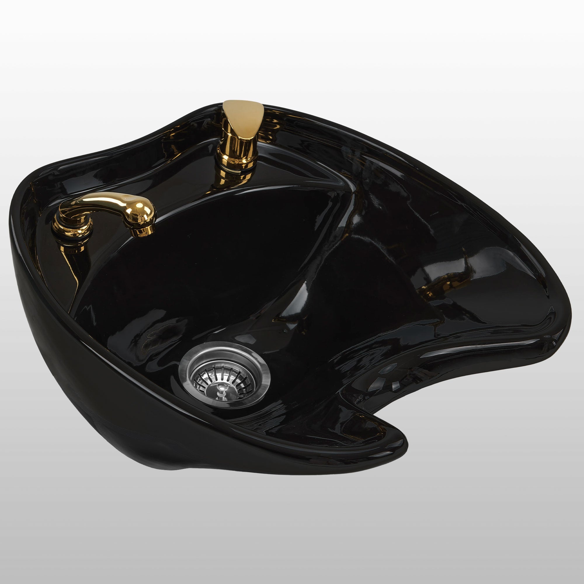 BarberPub Mixer Tap and Hand Shower Faucet for Salon Sink, Hairdressing Faucet for Barber Chair with Sink 8611 8675 8010 8670 8692 8620 8679, WH8005