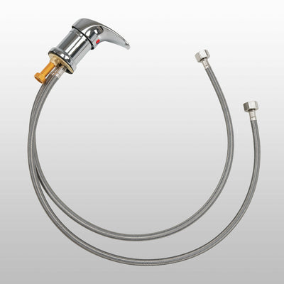 Miscelatore e rubinetto con doccetta BarberPub per lavatesta da parrucchiere, rubinetteria da parrucchiere per poltrona da parrucchiere con lavandino 8611 8675 8010 8670 8692 8620 8679, WH8005