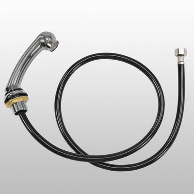 Miscelatore e rubinetto con doccetta BarberPub per lavatesta da parrucchiere, rubinetteria da parrucchiere per poltrona da parrucchiere con lavandino 8611 8675 8010 8670 8692 8620 8679, WH8005