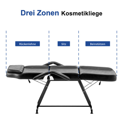 Barberpub cosmetic couch therapy couch massage couch tattoo couch cosmetic chair 0015BK/W