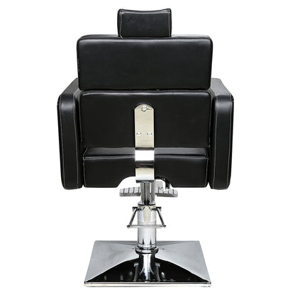Chaise de coiffeur Barberpub, chaise de coiffure, chaise d'opération, équipement de coiffure 2065BK