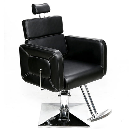 Chaise de coiffeur Barberpub, chaise de coiffure, chaise d'opération, équipement de coiffure 2065BK