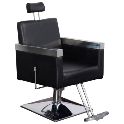 Poltrona da barbiere Barberpub, poltrona da parrucchiere, sedia da servizio, arredamento per parrucchieri, sedia 3021BK