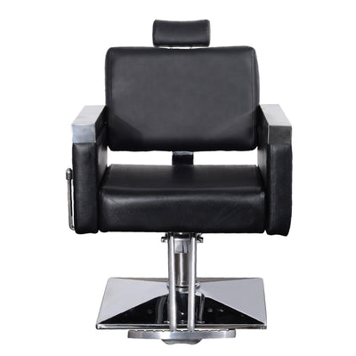 Poltrona da barbiere Barberpub, poltrona da parrucchiere, sedia da servizio, arredamento per parrucchieri, sedia 3021BK