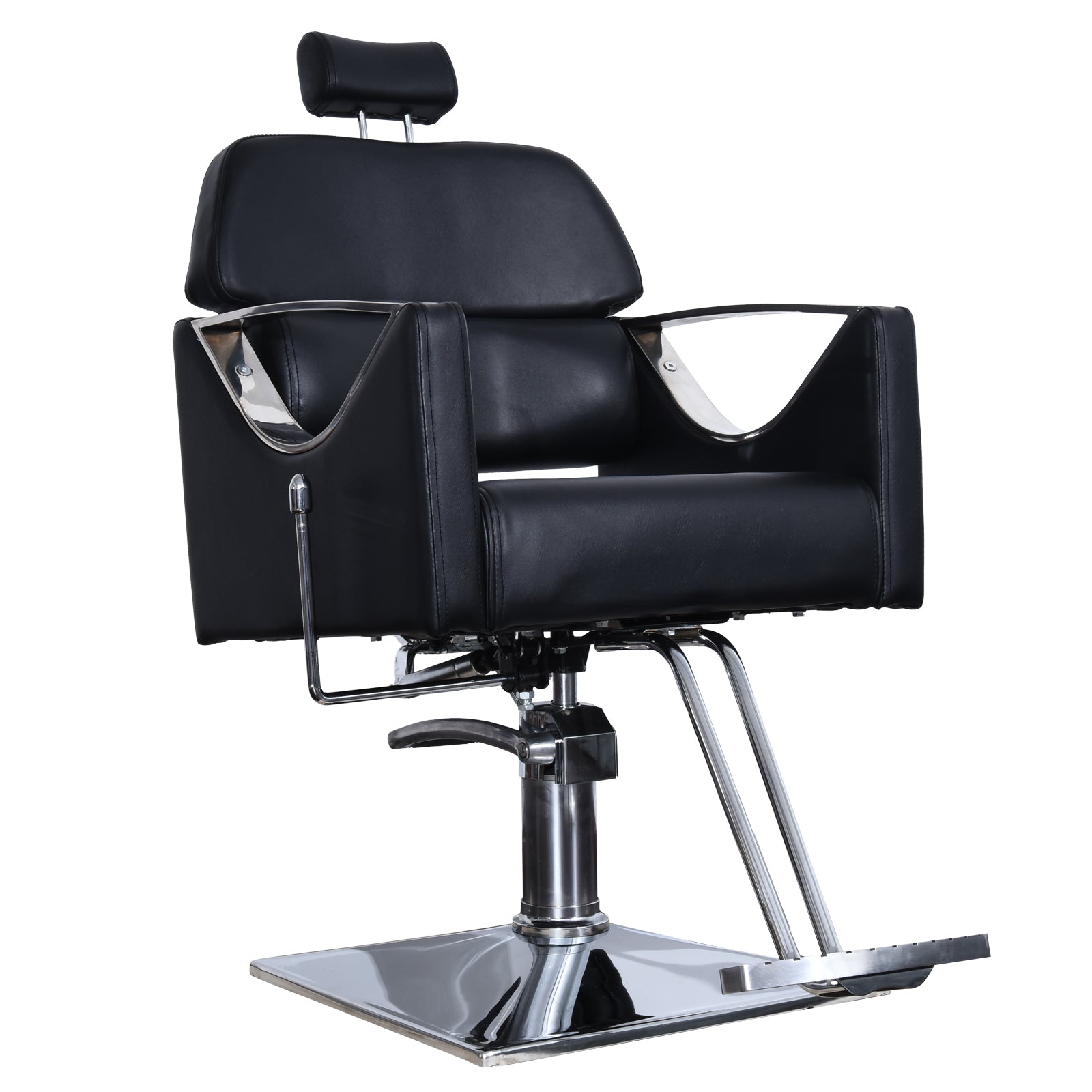 Chaise de coiffeur Barberpub, chaise de coiffure, chaise d'opération, équipement de coiffure 3126BK