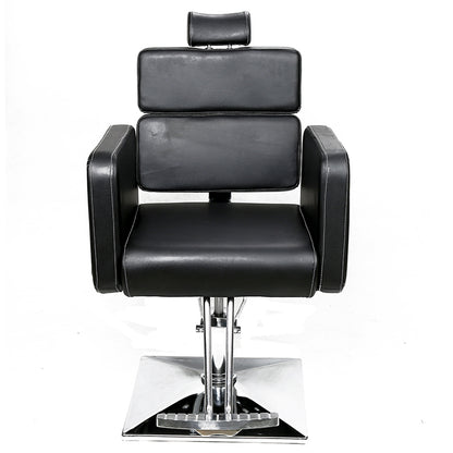 Chaise de coiffeur Barberpub, chaise de coiffure, chaise d'opération, équipement de coiffure 2065BK