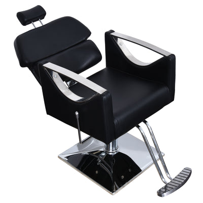 Barberpub poltrona da barbiere poltrona da parrucchiere sedia da lavoro arredamento per parrucchieri 3126BK