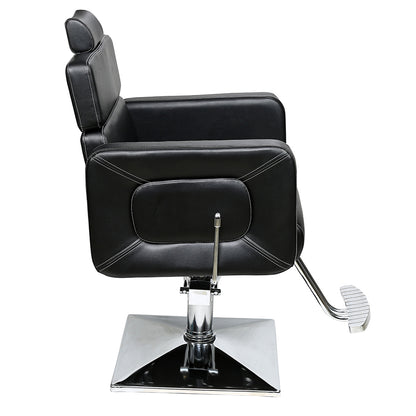 Chaise de coiffeur Barberpub, chaise de coiffure, chaise d'opération, équipement de coiffure 2065BK