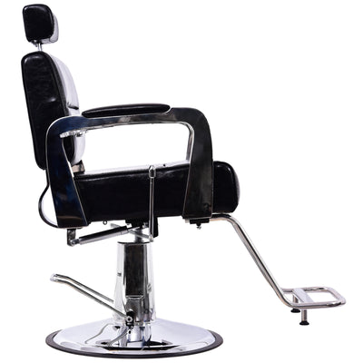 Poltrona da barbiere Barberpub, poltrona da parrucchiere, sedia da lavoro, arredamento per parrucchieri 3127BK