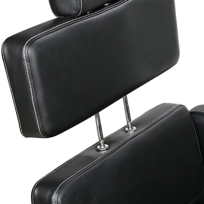 Chaise de coiffeur Barberpub, chaise de coiffure, chaise d'opération, équipement de coiffure 2065BK
