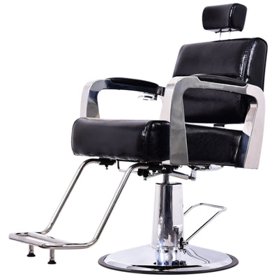 Poltrona da barbiere Barberpub, poltrona da parrucchiere, sedia da lavoro, arredamento per parrucchieri 3127BK