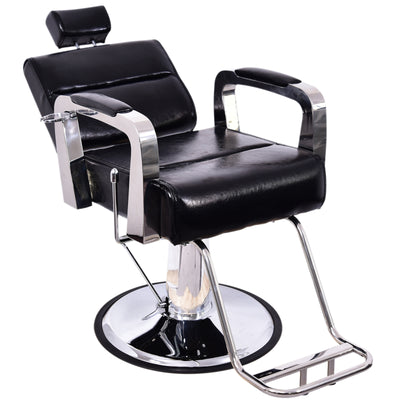 Poltrona da barbiere Barberpub, poltrona da parrucchiere, sedia da lavoro, arredamento per parrucchieri 3127BK