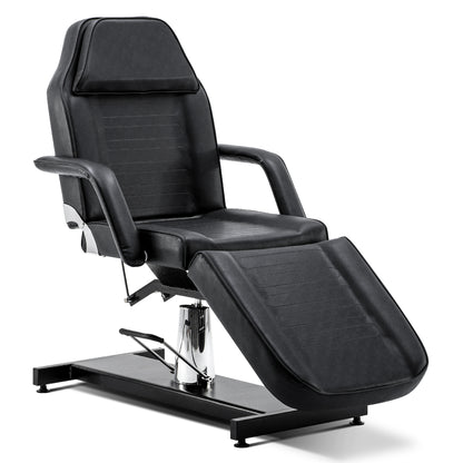 Barberpub Hydraulic Cosmetic Bed Therapy Bed Massage Bed Tattoo Bed 0006BK/W