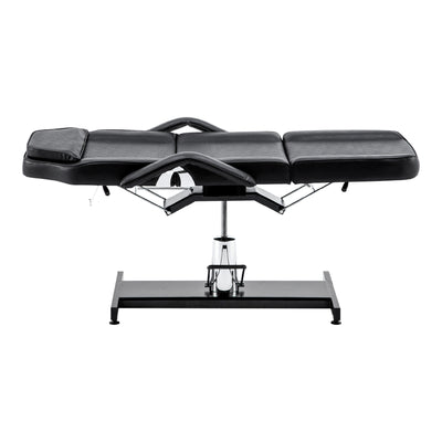 Poltrona cosmetica idraulica Barberpub, lettino da terapia, lettino da massaggio, lettino per tatuaggi 0006BK/W