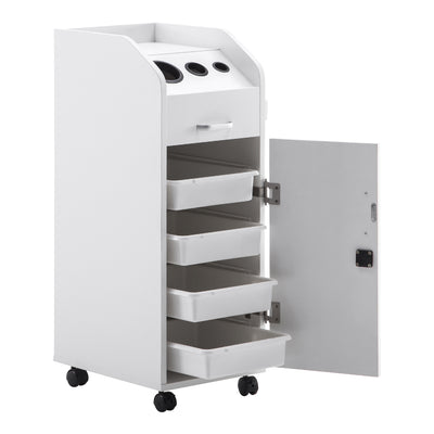 Barberpub carrello da parrucchiere, carrello cosmetico, carrello da lavoro, carrello con rotelle, carrello di servizio 2011