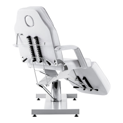 Barberpub Hydraulic Cosmetic Bed Therapy Bed Massage Bed Tattoo Bed 0006BK/W