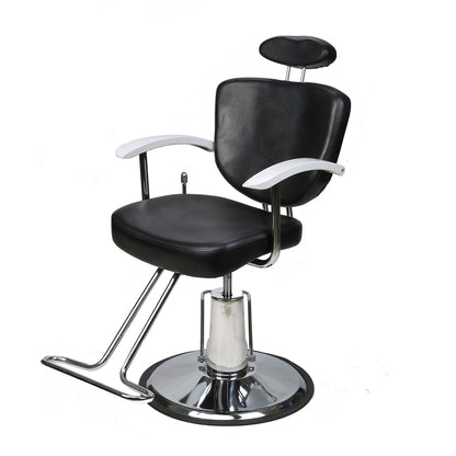 Chaise de coiffeur Barberpub, chaise de coiffure, chaise d'opération, équipement de coiffure 2060BK