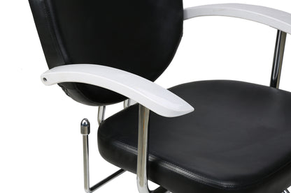 Chaise de coiffeur Barberpub, chaise de coiffure, chaise d'opération, équipement de coiffure 2060BK