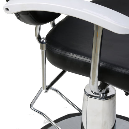 Chaise de coiffeur Barberpub, chaise de coiffure, chaise d'opération, équipement de coiffure 2060BK
