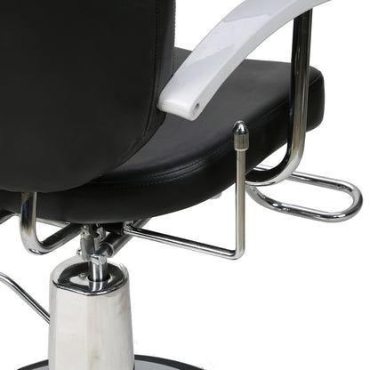 Chaise de coiffeur Barberpub, chaise de coiffure, chaise d'opération, équipement de coiffure 2060BK