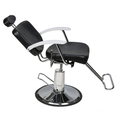 Chaise de coiffeur Barberpub, chaise de coiffure, chaise d'opération, équipement de coiffure 2060BK