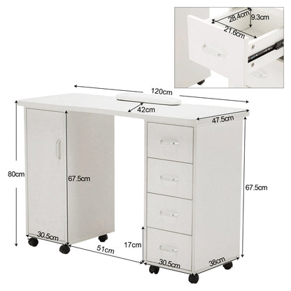 Barberpub studio table manicure table nail table 0600