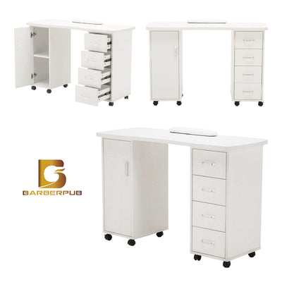 Barberpub tavolo da studio, tavolo per manicure, tavolo per unghie 0600